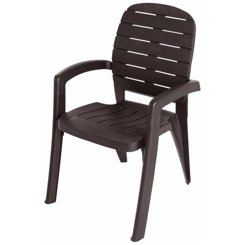 Кресло Элластик-Пласт Прованс Шоколадный стол элластик пласт прованс прямоугольный белый 80x140 см