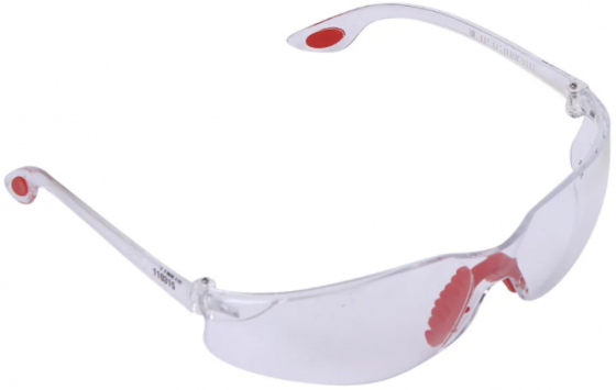 ЗУБР спектр 3, открытого типа, прозрачные, широкая монолинза, защитные очки (110315)