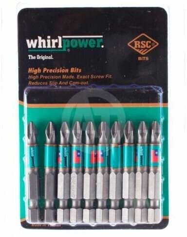 Насадка whirlpower бита 50 PH 2 - 10шт. в упаковке