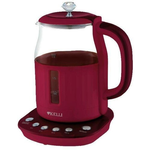 KELLI Чайник KELLI KL-1373 Бордо 287000₽