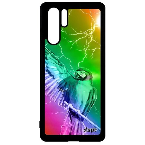 фото Чехол на huawei p30 pro, "попугай" ара тропики utaupia