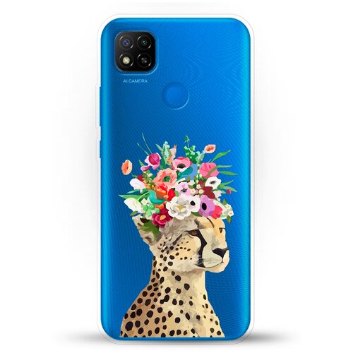 фото Силиконовый чехол леопард на xiaomi redmi 9c andy & paul