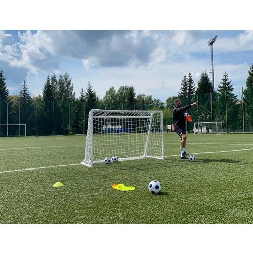 Футбольные ворота VAMO medium ворота футбольные dfc goal240t 240x150x65cm