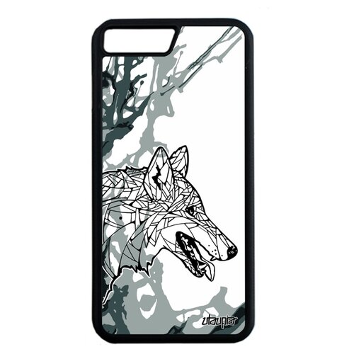 фото Чехол на смартфон iphone 7 plus, "волк" зверь древний utaupia