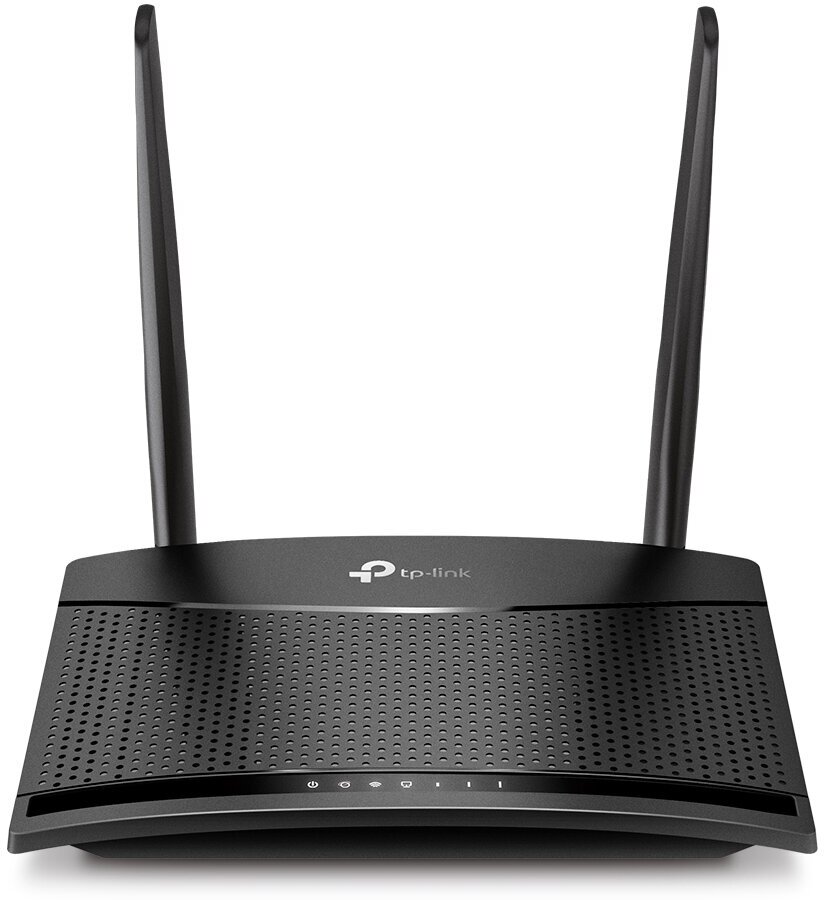 Маршрутизатор TP-LINK TL-MR100 встроенный 4G LTE cat4 модем, 150/50 Мбит/с, поддержка FDD B1/B3/B5/B7/B8/B20 TDD B38/B40/B41, 1 порт WAN/LAN 100 Мбит