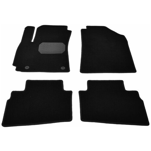 фото Коврики салона текстильные kia seltos (2019) черные npa10-vte430-560 norplast