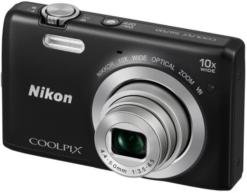 Фотоаппарат Nikon Coolpix S6700,черный
