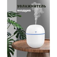 Увлажнитель воздуха мини, диффузор настольный с RGB подсветкой, увлажнитель для дома, автоматический увлажнитель