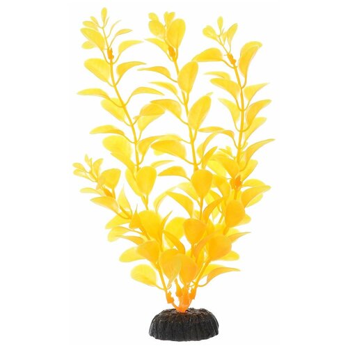 Растение для аквариума пластиковое Barbus Plant 012/20 Людвигия ярко-желтая 20 см (1 шт)