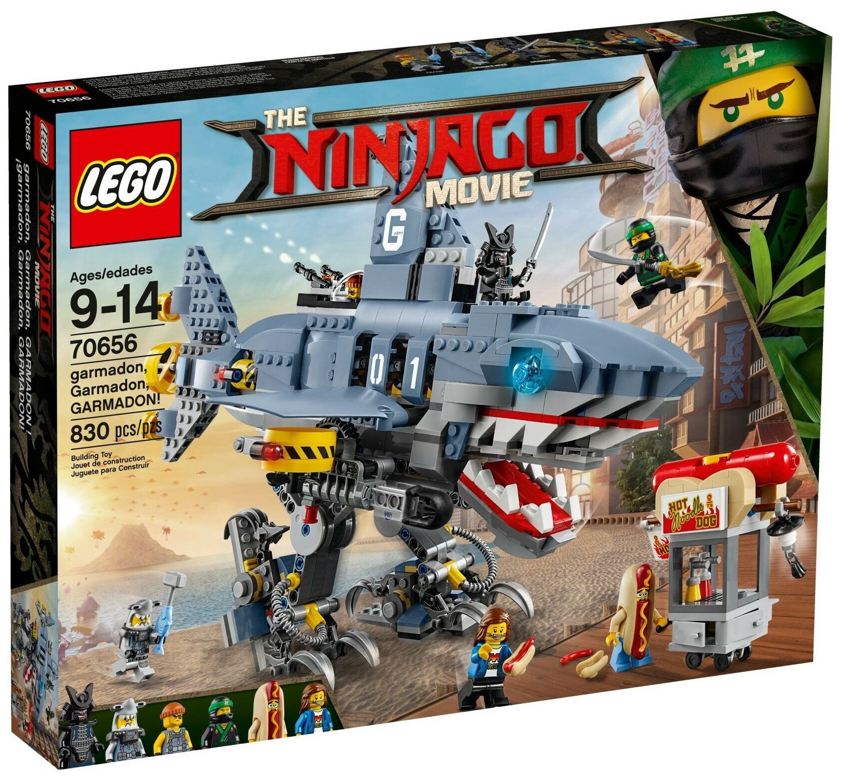 Lego Конструктор LEGO The Ninjago Movie 70656 Гармадон, Гармадон, Гармадон!
