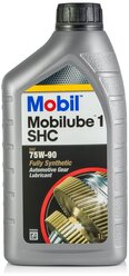 Масло трансмиссионное MOBIL Mobilube 1 SHC, 75W-90, 1 л