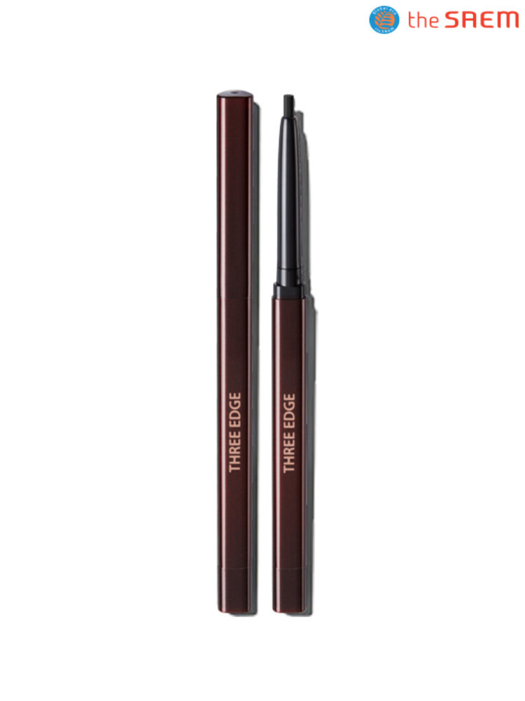 The Saem Подводка для век 3 Edge Pencil Eyeliner 01 Black