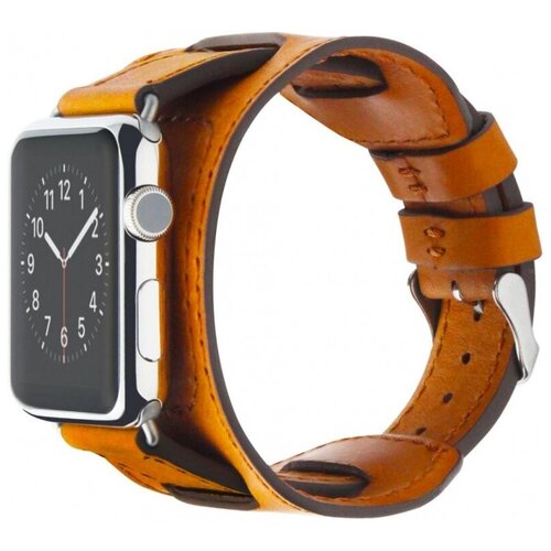 Ремешок Cozistyle широкий для Apple Watch 42 Light Brown