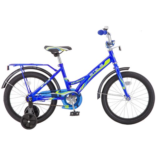 Детский велосипед STELS Talisman 18 Z010 (2018) синий 12 (требует финальной сборки) детский велосипед stels talisman 14 z010 2021 зеленый 9 5 требует финальной сборки