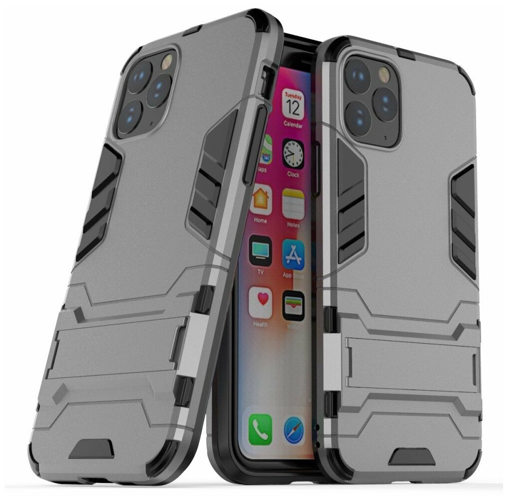 Чехол Duty Armor для iPhone 11 Pro Max (серый)