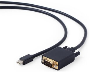 Кабель Cablexpert DisplayPort - VGA (CC-mDPM-VGAM-6) 1.8 м, черный