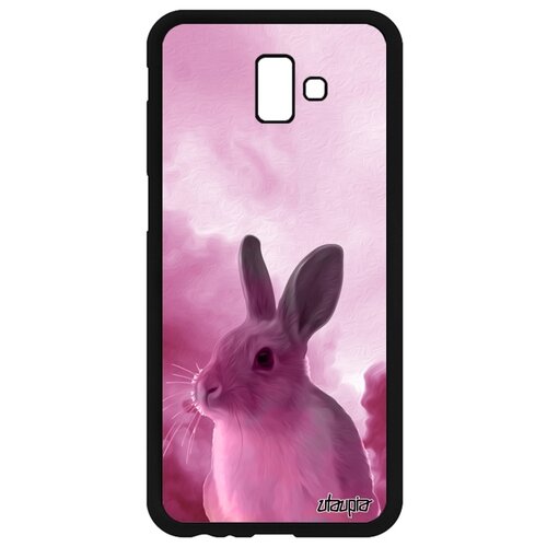 фото Чехол на мобильный galaxy j6 plus 2018, "кролик" животное заяц utaupia