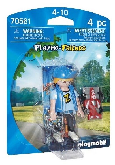 Конструктор Playmobil Playmo-Friends 70561 Мальчик с игрушечной машиной, 4 дет.