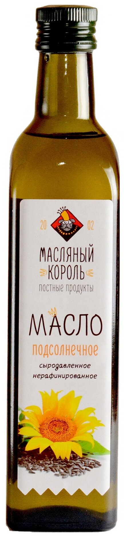 фото Масло подсолнечное Масляный Король сыродавленное