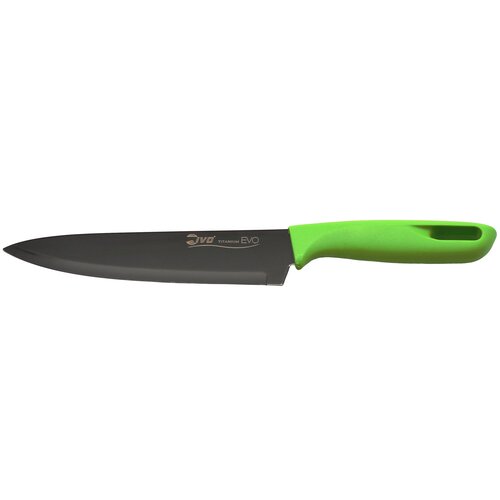 фото Шеф-нож ivo titanium evo, лезвие 18 см, зеленый