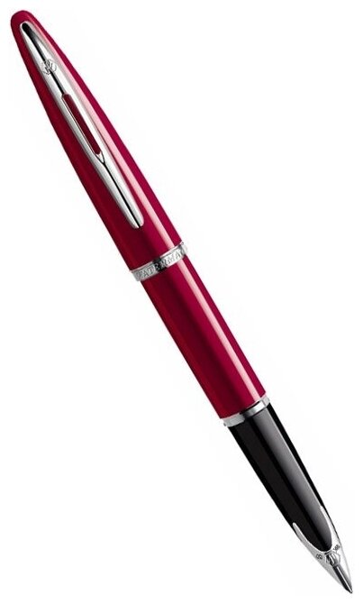 Waterman S0839580 Перьевая ручка waterman carene, glossy red st (перо f)