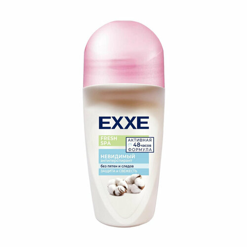 Дезодорант женский EXXE Fresh SPA Невидимый антиперспирант( ролик), 50 мл женский роликовый дезодорант антиперспирант exxe fresh spa невидимый 50 мл