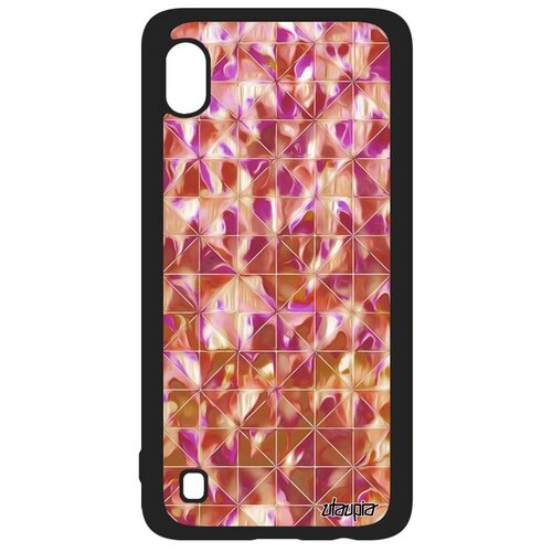 фото Чехол для телефона galaxy a10, "плиточный мотив" геометрический текстура utaupia