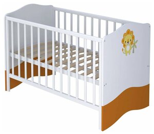 Кроватка детская Polini Basic Джунгли 140х70