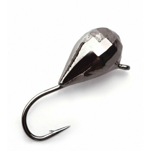 Мормышка вольфрамовая Nord Waters с ушк Капля коронка граненая PUCACG050NI 10шт 1655₽