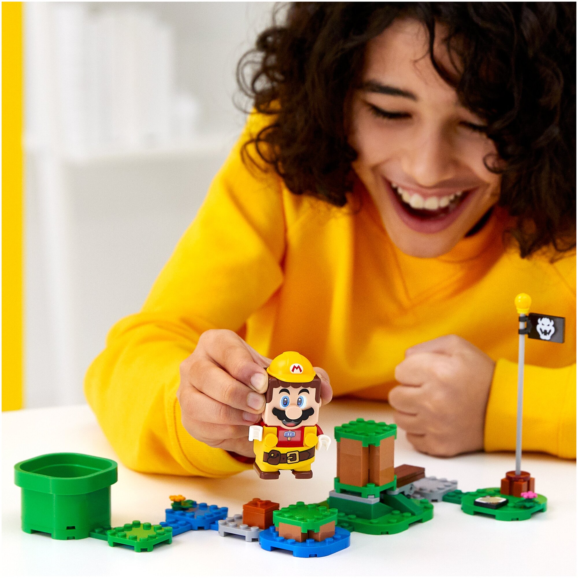 Конструктор LEGO Super Mario Марио-строитель - дополнительный набор, 10 деталей (71373) - фото №9