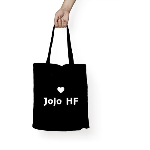 фото Сумка-шоппер унисекс каждому своё "deepins/дипинс/jojohf" черная