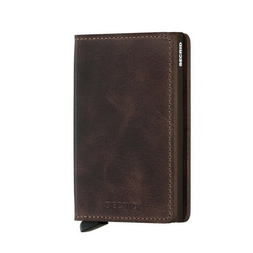 Кошелек Secrid Vintage Slimwallet, коричневый