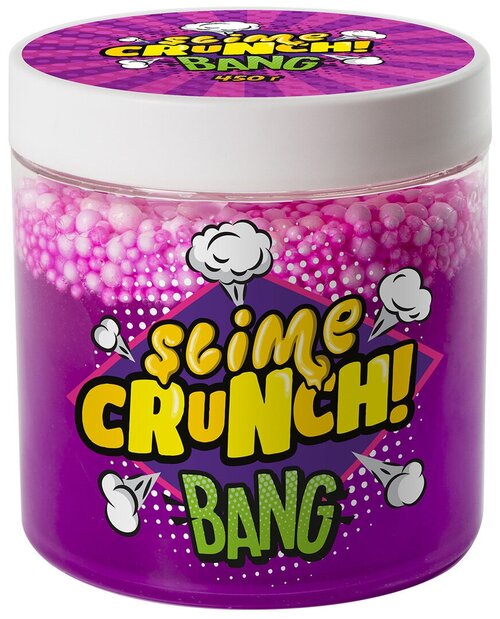 SLIME Crunch Bang с ароматом ягод, фиолетовый