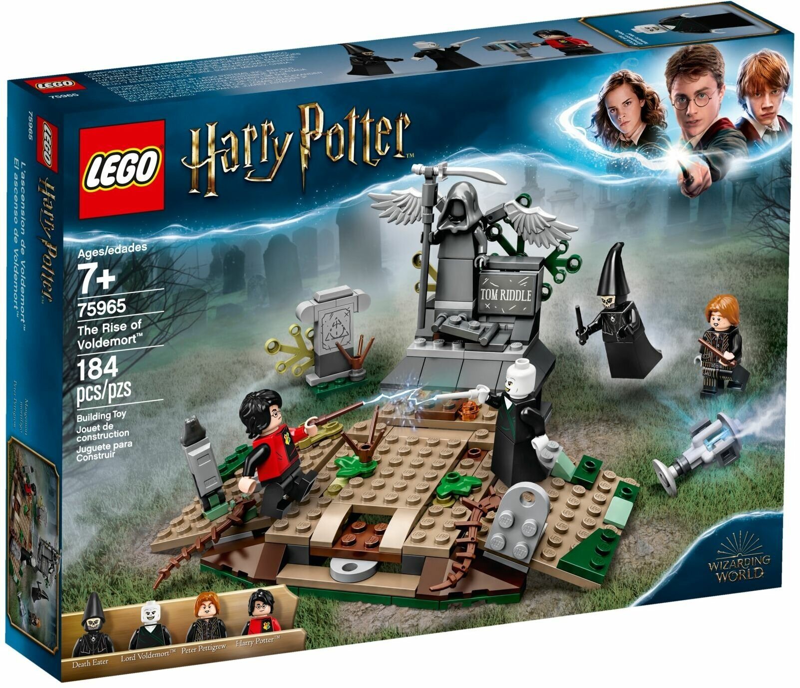 Конструктор LEGO Harry Potter 75965 Возвращение Лорда Волан-де-Морта, 184 дет.