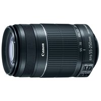 Объектив Canon EF-S 55-250mm f/4-5.6 IS STM, черный