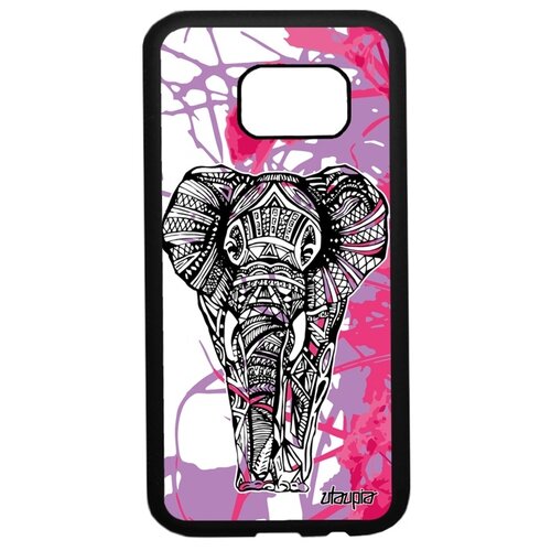 фото Чехол на смартфон samsung galaxy s7, "слон" азиатский мудрый utaupia