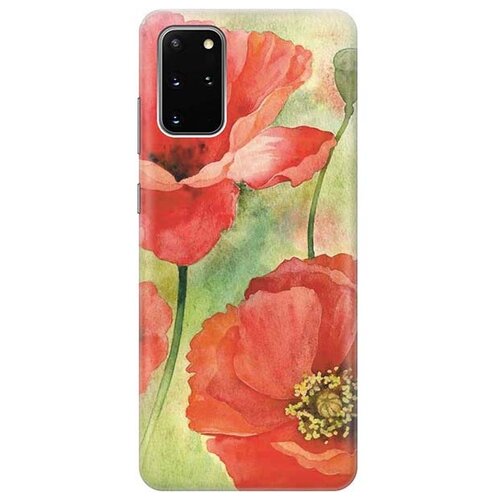 Чехол - накладка ArtColor для Samsung Galaxy S20+ с принтом Алые маки re pa чехол накладка artcolor для samsung galaxy s20 fe с принтом алые маки