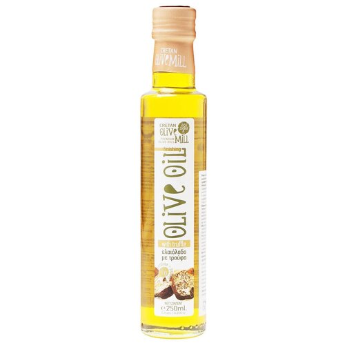 Масло оливковое Cretan Mill Extra Virgin с трюфелем, 0.25 л