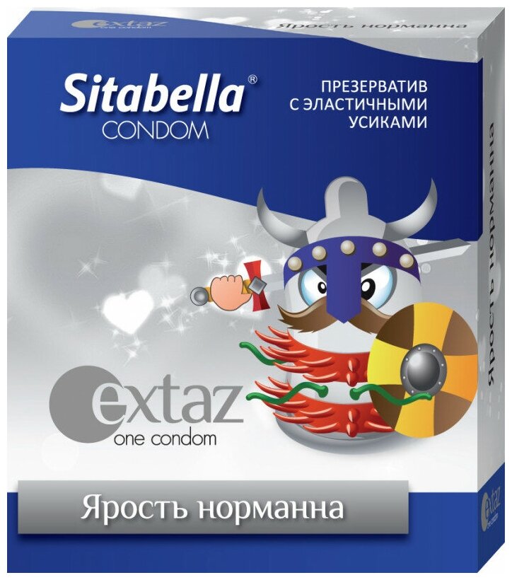 Насадка стимулирующая Sitabella EXTAZ Ярость норманна