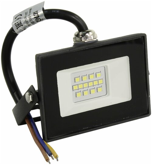 Прожектор светодиодный SmartBuy SBL-FLLight-10-65K, 10 Вт, свет: холодный белый