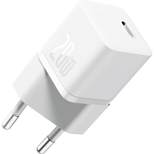Зарядное устройство OS-Baseus GaN5 Fast Charger (mini) 1C 20W белый (CCGN050102)