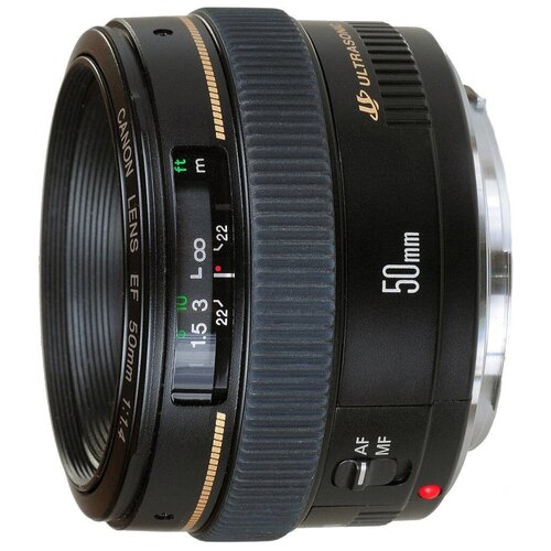 Объектив Canon EF 50mm f/1.4 USM, черный объектив для цифрового фотоаппарата canon ef 50mm f 1 4 usm black