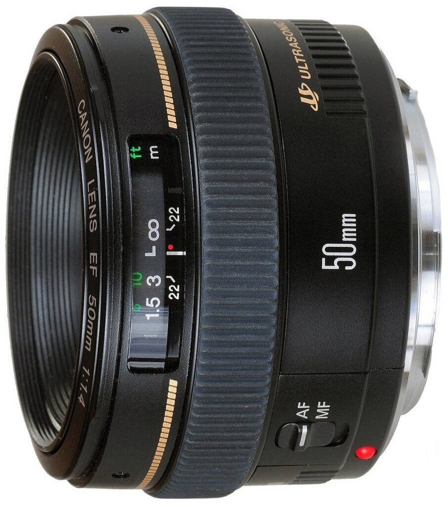 Объектив Canon EF 50mm f/1.4 USM — купить по выгодной цене на Яндекс Маркете
