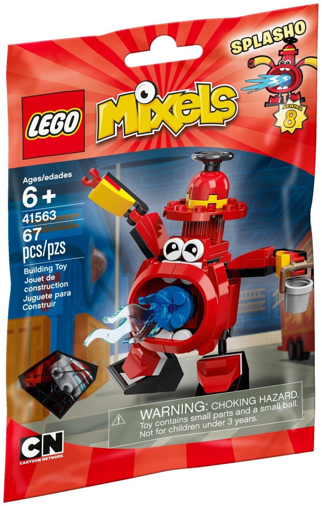 Конструктор LEGO Mixels 41563 Сплашо, 67 дет.