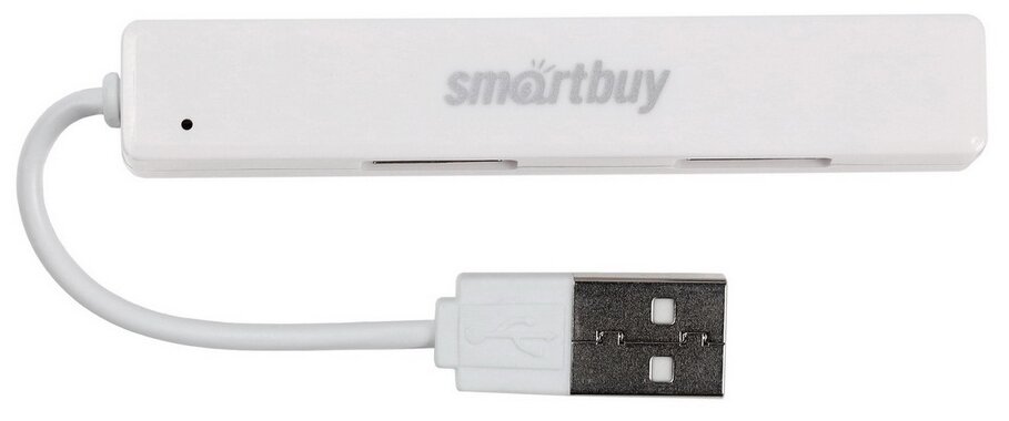 Smartbuy Разветвитель USB Hub Smartbuy 408 4 порта USB 20 белый