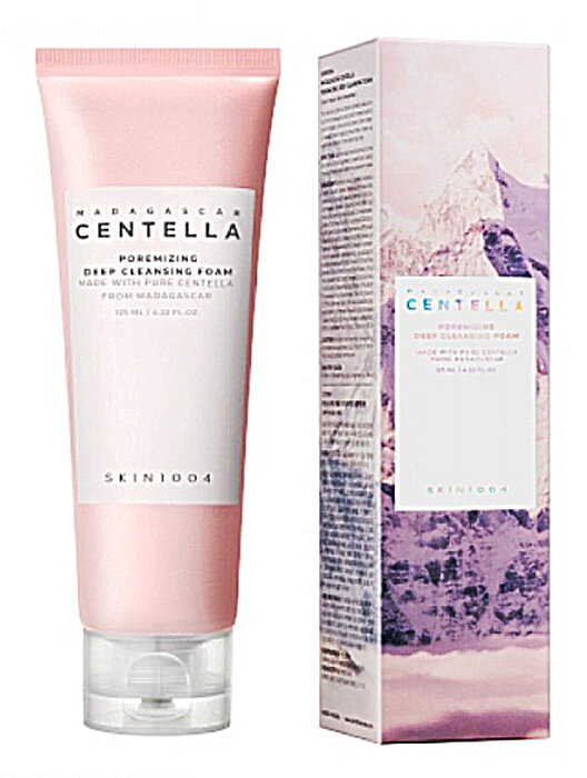 SKIN1004 Пенка для сужения пор с центеллой. Madagascar centella poremizing deep cleansing, 125 мл.