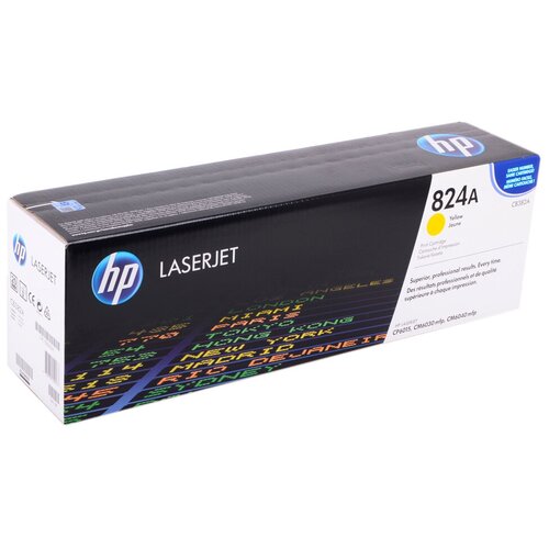 Картридж HP CB382A, 21000 стр, желтый