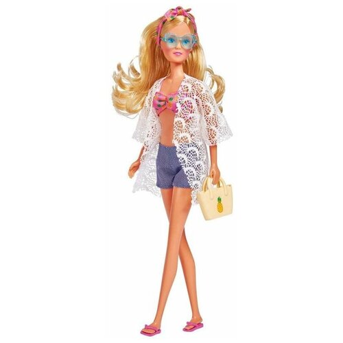 Кукла Steffi Love Штеффи - пляжная мода, 29 см, 5733421308 развивающий паровозик simba 21 см 4017147