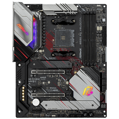 Материнская плата ASRock B550 PG VELOCITA материнская плата asrock b550 extreme4