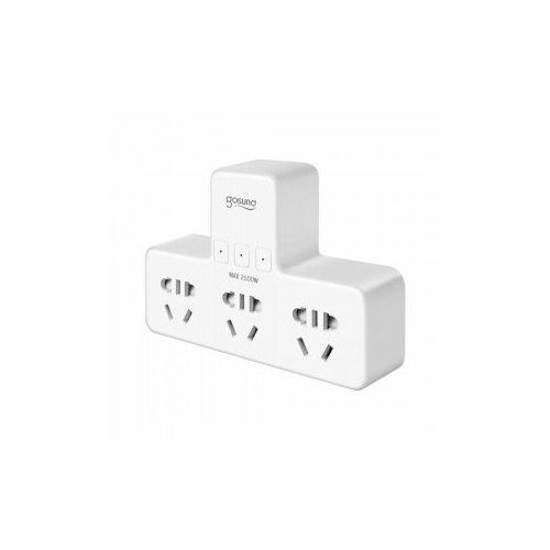 умная розетка xiaomi gosund smart wall socket white cp2 Умная тройная розетка Xiaomi Gosund Smart Wall Socket White (CP3-AM)